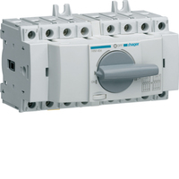 Hager Lastumschalter HIM404 3P+N 40A f. Hutschiene/Montagepl.
