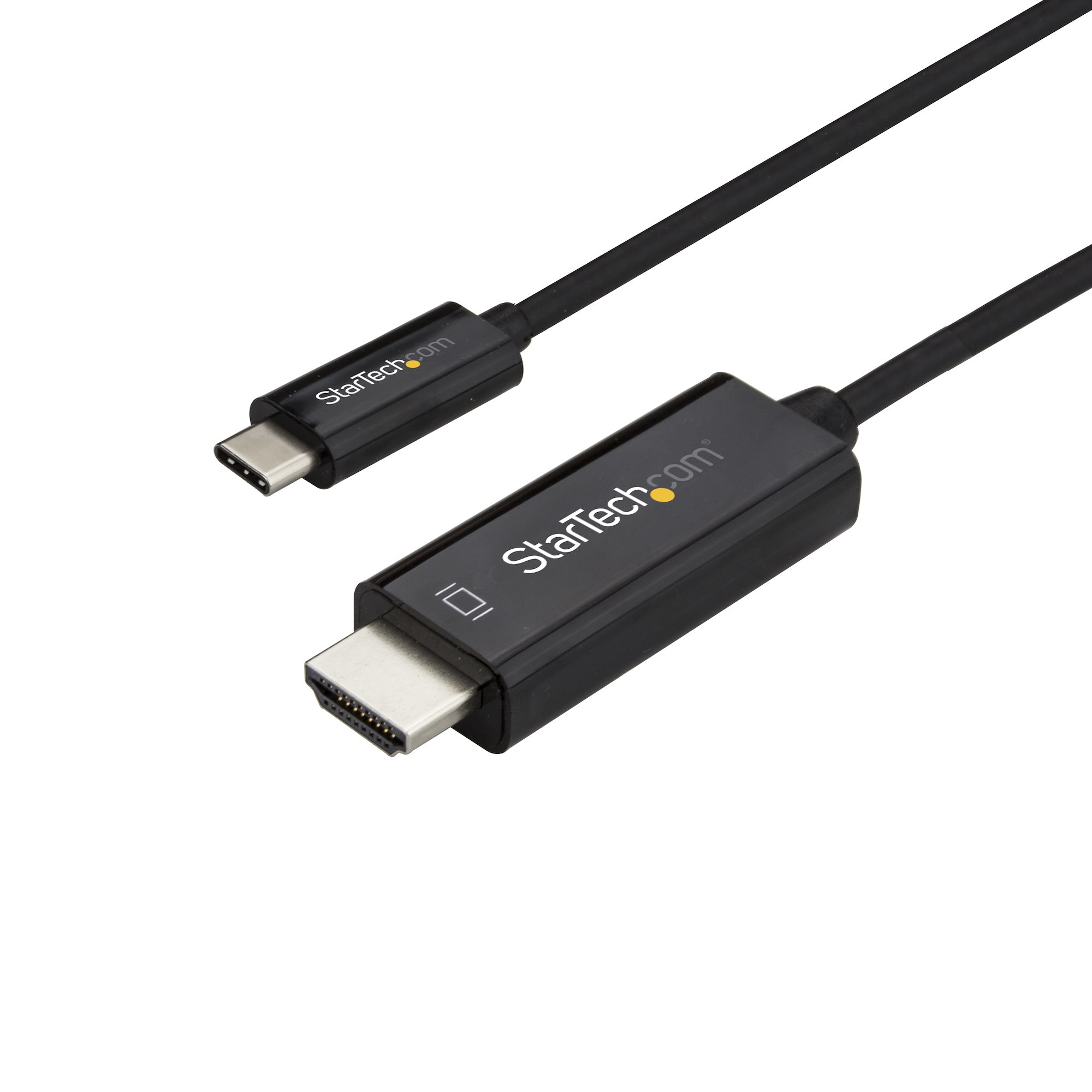 STARTECHCOM 1m 3 ft USBC to HDMI Cable 4K at 60Hz Black