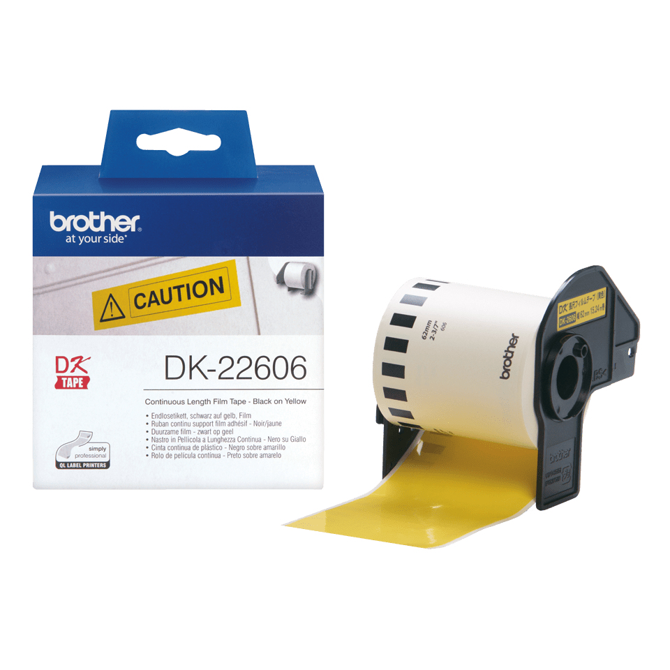 DK22606 BROTHER QL550 Etikettenrolle