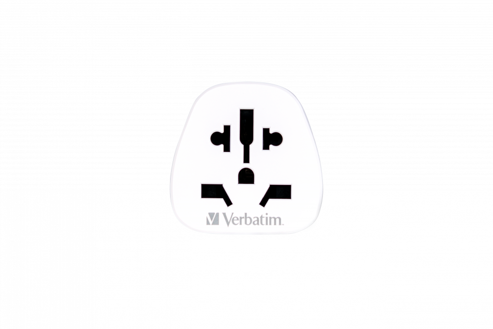 Verbatim World to Europe Travel Adapter Plug