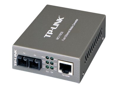 Omada MC110CS Ethernet Konverter RJ45 Singlemode SC