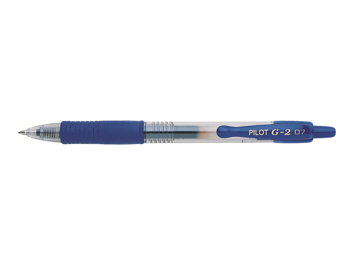 PILOT G2 Gelschreiber blau/transparent 0,4 mm, Schreibfarbe: blau, 1 St. PILOT G2 Gelschreiber blau/transparent 0,4 mm, Schreibfarbe: blau, 1 St.