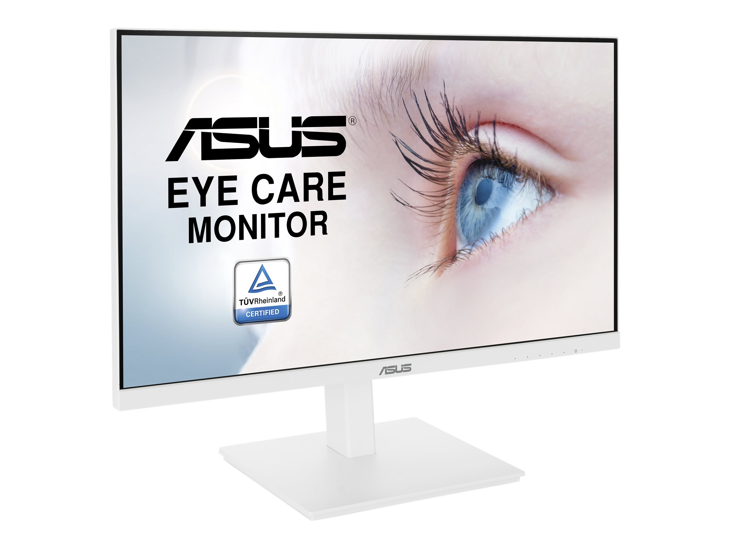 ASUS Eye Care VA27DQSB-W 68,58cm 27Zoll Full HD Monitor Flicker-Free Adaptive-Sync 16:9 IPS 1920x1080 Speaker DP HDMI D-Sub USB-Hub