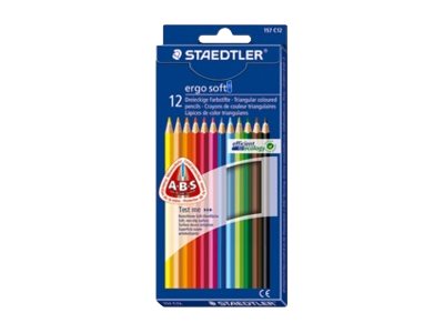 STAEDTLER ergosoft® 157 Buntstifte farbsortiert, 12 St. STAEDTLER ergosoft® 157 Buntstifte farbsortiert, 12 St.