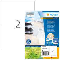 160 HERMA Etiketten weiÃŸ 210,0 x 148,0 mm