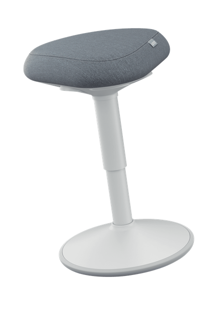 Esselte Leitz Ergo Active Hocker grau ergonomisch triangular