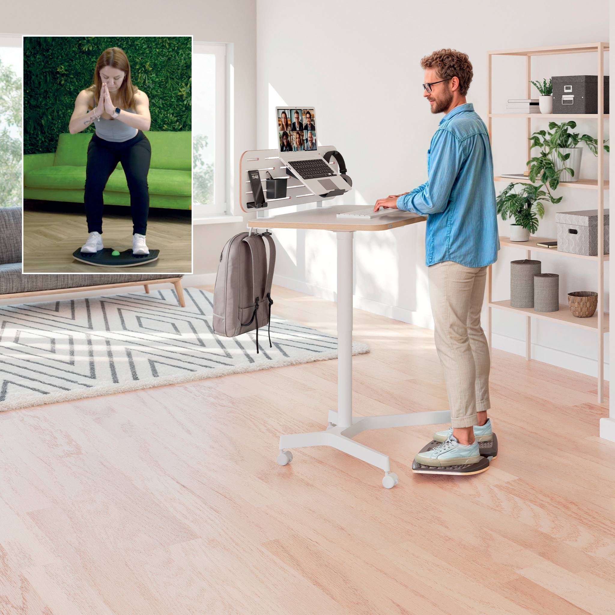 Esselte Leitz Ergo Active Balance Board dunkelgrau