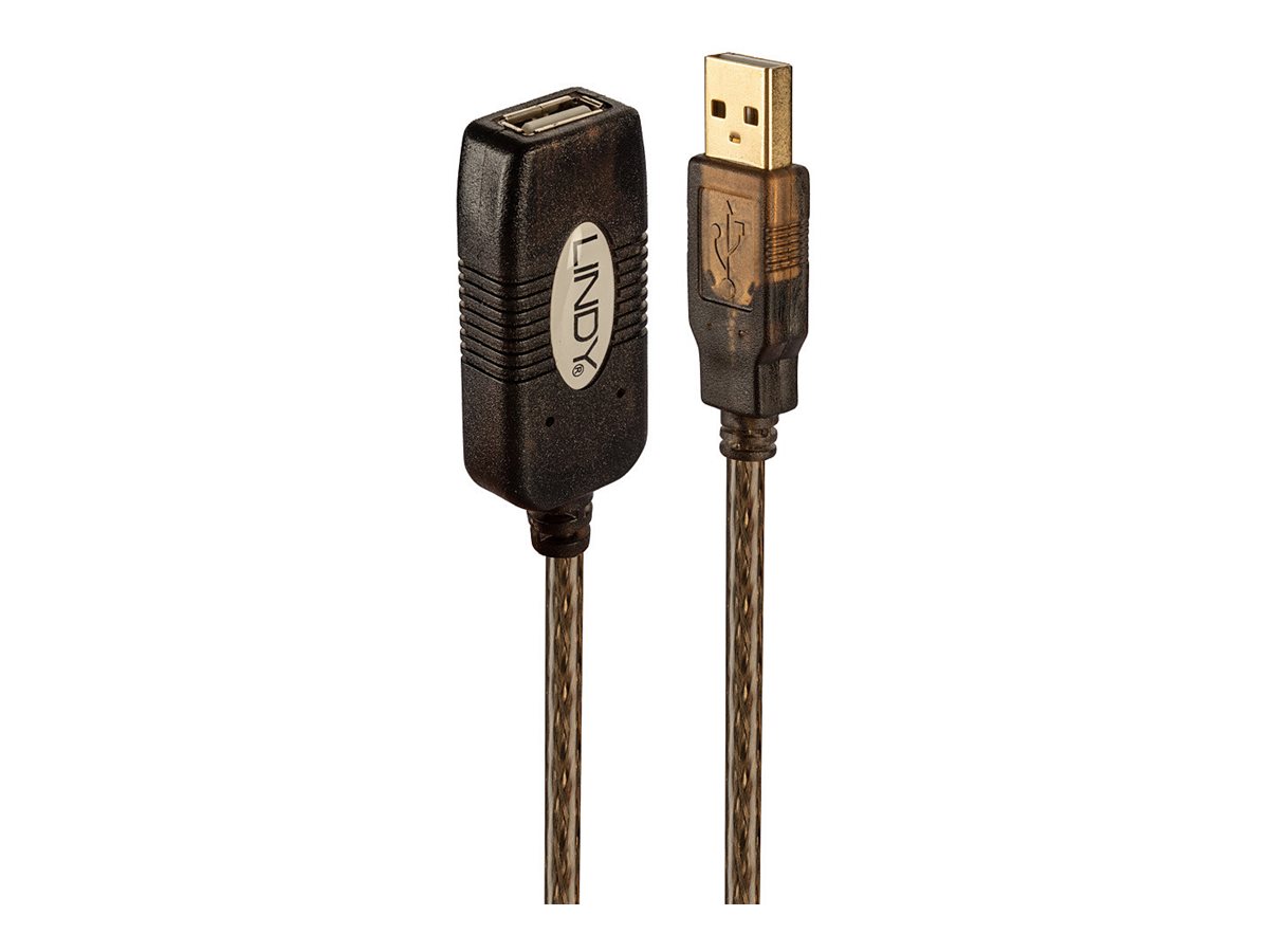 LINDY USB 2.0 Active Extension 20m, 480 Mbit/s, USB Bus Powered LINDY USB 2.0 Active Extension 20m, 480 Mbit/s, USB Bus Powered