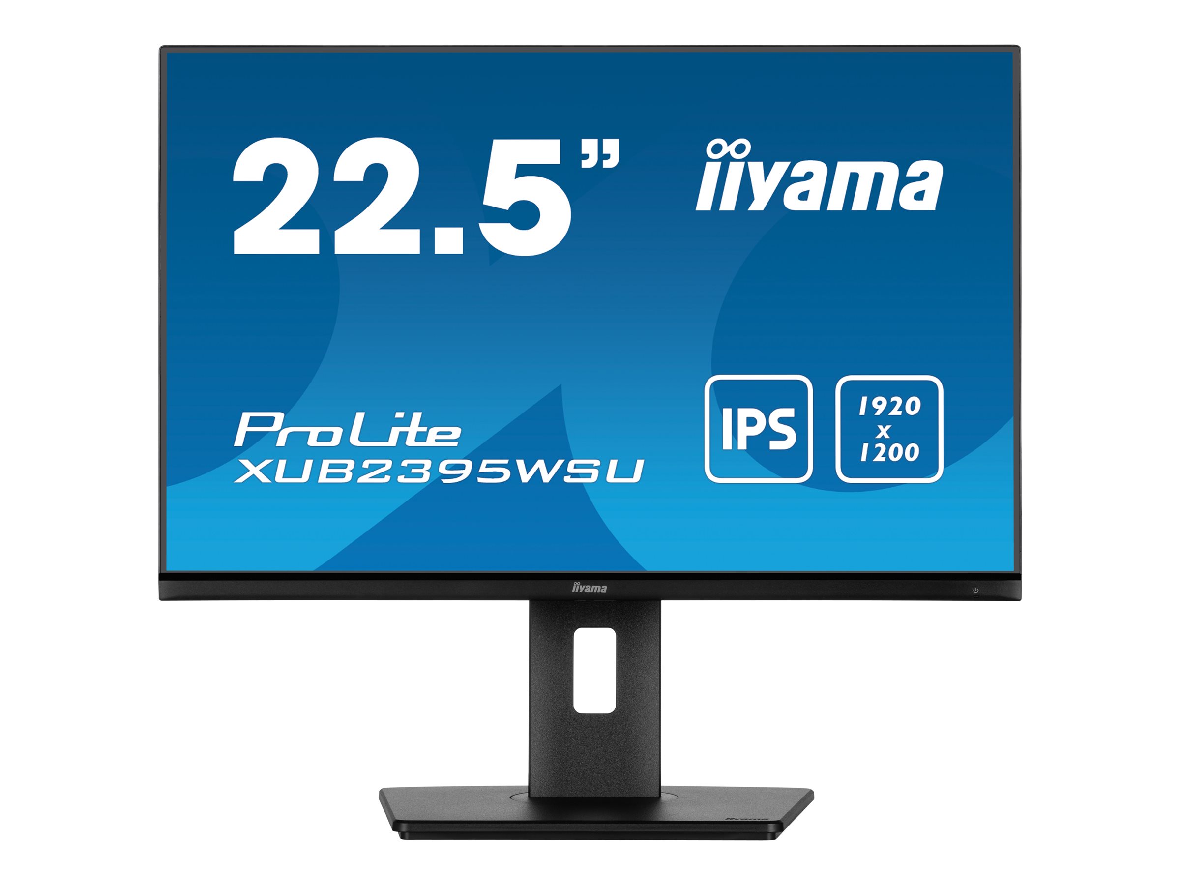 57,2cm22,5 1920x1200 iiyama ProLite XUB2395WSUB5 1610 IPS 4ms 75Hz VGA HDMI DisplayPort USB VESA Speaker HAS Pivot Black