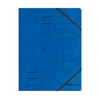 5 herlitz Eckspanner easy orga DIN A4 blau