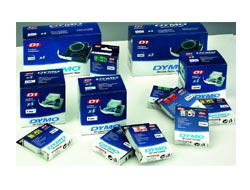 DYMO Schriftband D1 53718 S0720980, 24 mm schwarz auf gelb