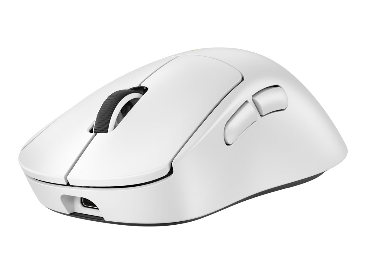 Logitech G PRO X SUPERLIGHT 2 DEX Maus ergonomisch kabellos 2.4 GHz weiß
