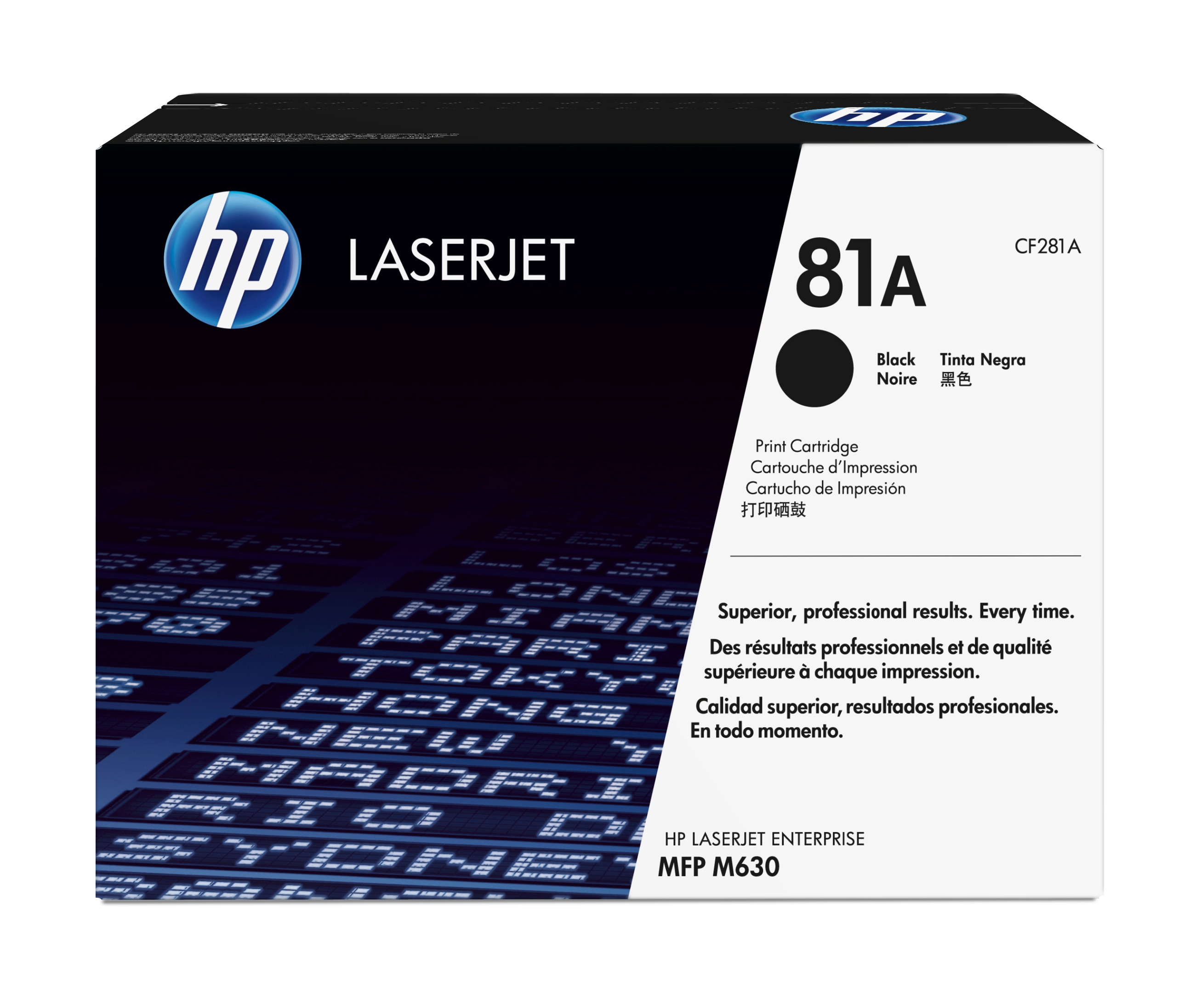 HP LaserJet 81A Schwarz