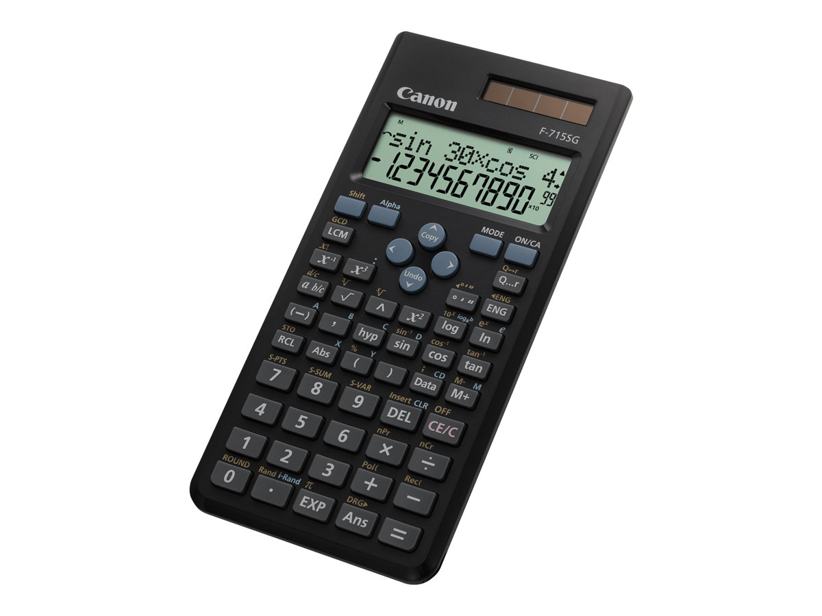 Canon F-715SG Wissenschaftlicher Taschenrechner schwarz