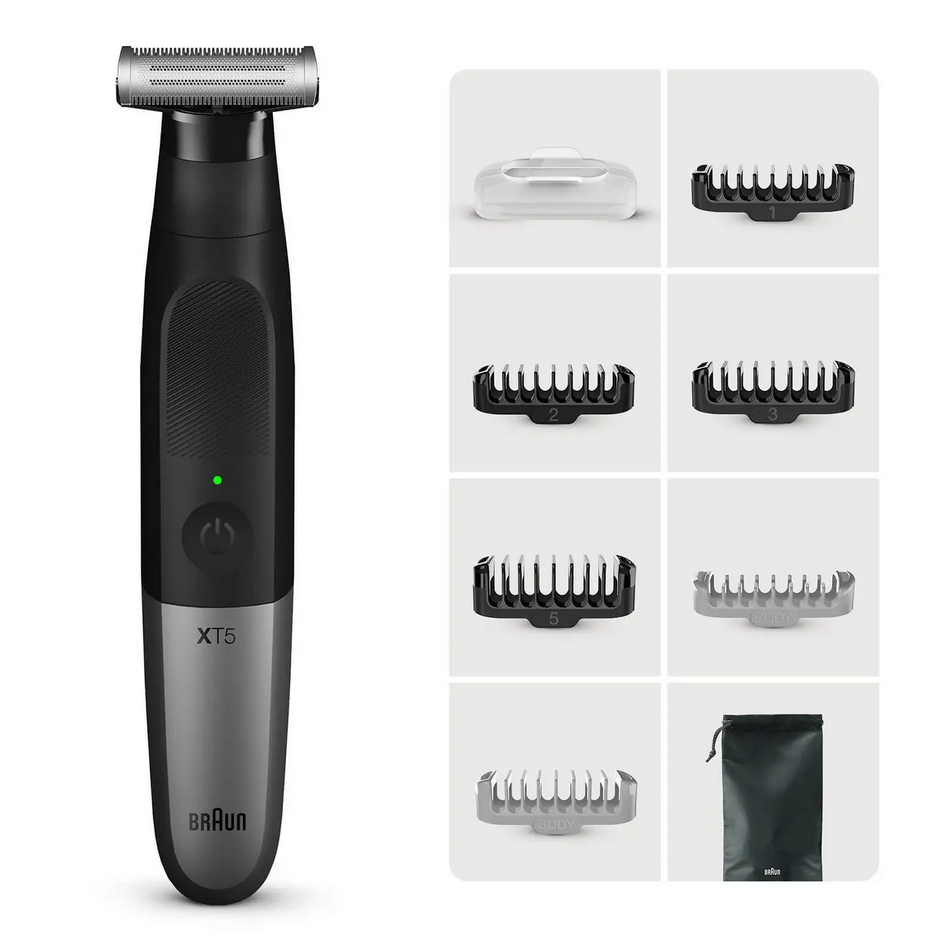 Braun XT5200 Bartschneider Schwarz Silber