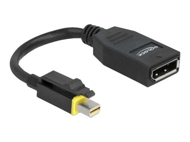 Delock Mini DisplayPort 1.4 zu DisplayPort Adapter mit Einrastfunktion 8K 60 Hz Delock Mini DisplayPort 1.4 zu DisplayPort Adapter mit Einrastfunktion 8K 60 Hz