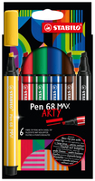 STABILO Arty Filzstifte farbsortiert, 6 St. STABILO Arty Filzstifte farbsortiert, 6 St.