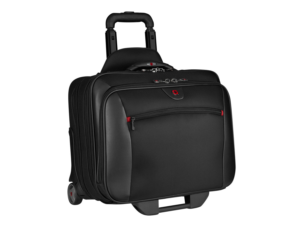Wenger Potomac 2-teiliges Business-Set mit Comp-U-Roller - schwarz