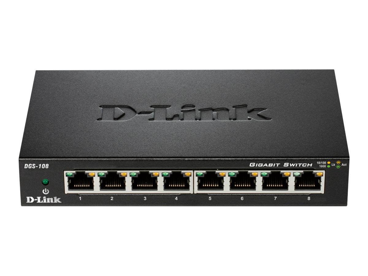 D-LINK DGS108/E LAYER2 GIGABIT SWITCH