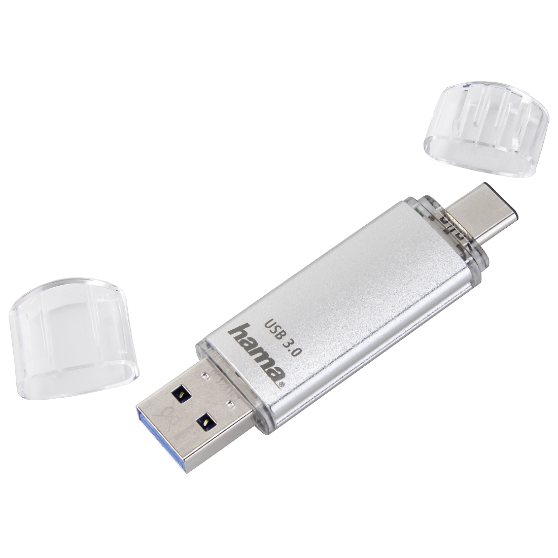 hama USBStick CLaeta silber 128 GB, 1 St
