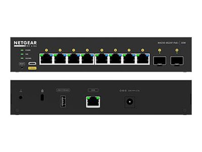 NETGEAR 10PT M4250-8G2XF-POE+ Managed Switch NETGEAR 10PT M4250-8G2XF-POE+ Managed Switch