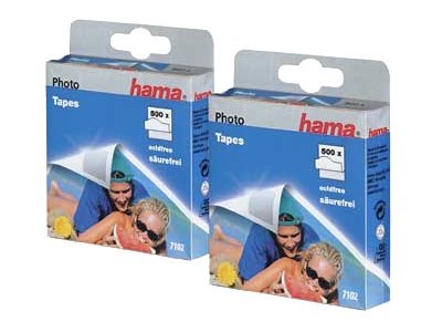 hama Fototapes doppelseitige Klebepads 12,0 x 13,0 mm