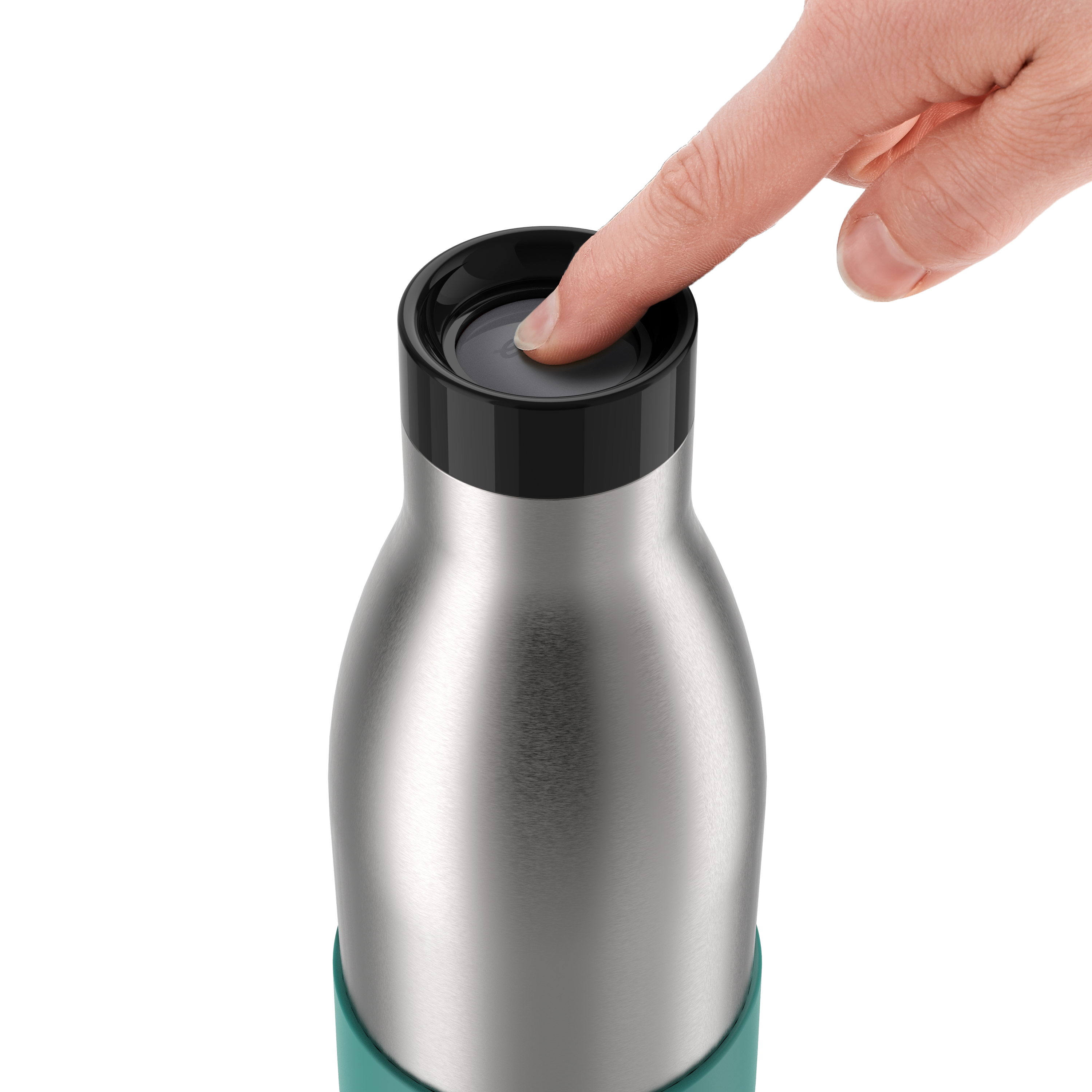 emsa IsolierTrinkflasche Bludrop Sleeve gruen 700,0 ml, 1 St