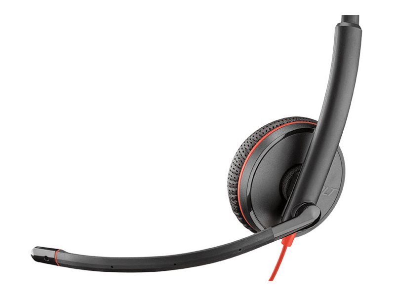HP Poly Blackwire C3225 Stereo USB-C/A & 3,5 mm