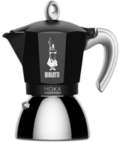 Bialetti Moka Induktion, Schwarz, Espressokocher f?r 4 Tassen