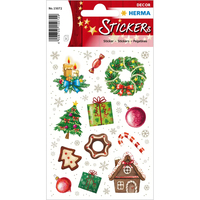 HERMA Aufkleber Weihnachtsmotive, 36 Etiketten HERMA Aufkleber Weihnachtsmotive, 36 Etiketten
