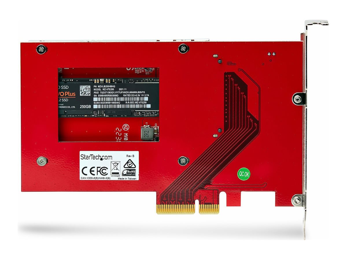 STARTECH.COM M.2 auf U.3 Adapter für M.2 NVMe SSD PCIe M.2 Laufwerk zu 6,35cm 2,5Zoll U.3 SFF-TA-1001 Konverter M.2 Gehäuse mit U3 STARTECH.COM M.2 auf U.3 Adapter für M.2 NVMe SSD PCIe M.2 Laufwerk zu 6,35cm 2,5Zoll U.3 SFF-TA-1001 Konverter M.2 Gehäuse mit U3