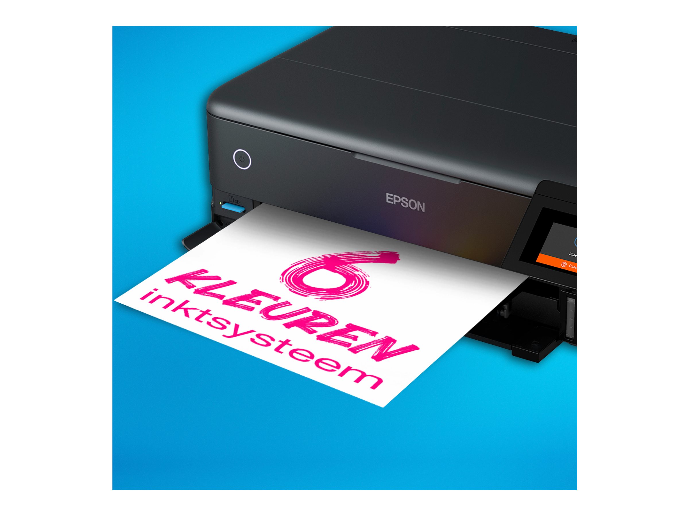 EPSON EcoTank ET-8550 3 in 1 Tintenstrahl-Multifunktionsdrucker schwarz