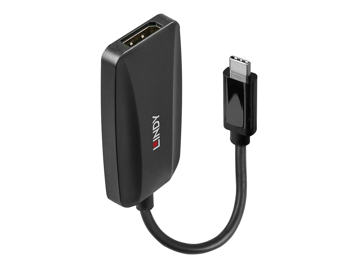 LINDY USB Typ C auf DP 1.4 Konverter LINDY USB Typ C auf DP 1.4 Konverter