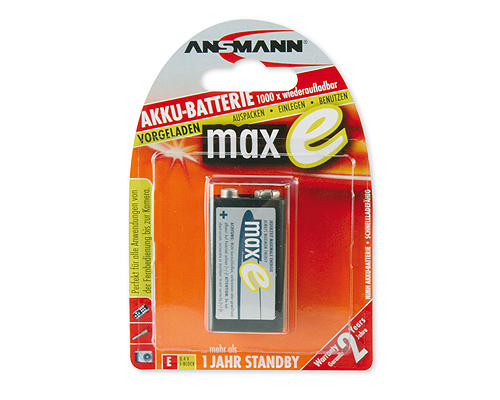 ANSMANN Akku NiMH EBlock 200 mAh, 1 St