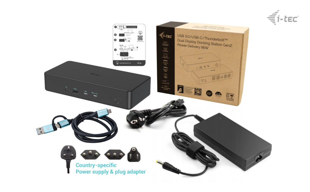 i-tec Dockingstation CADUAL4KDOCKPD2