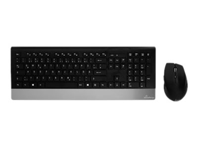 MediaRange MROS105 Tastatur-Maus-Set kabellos schwarz MediaRange MROS105 Tastatur-Maus-Set kabellos schwarz