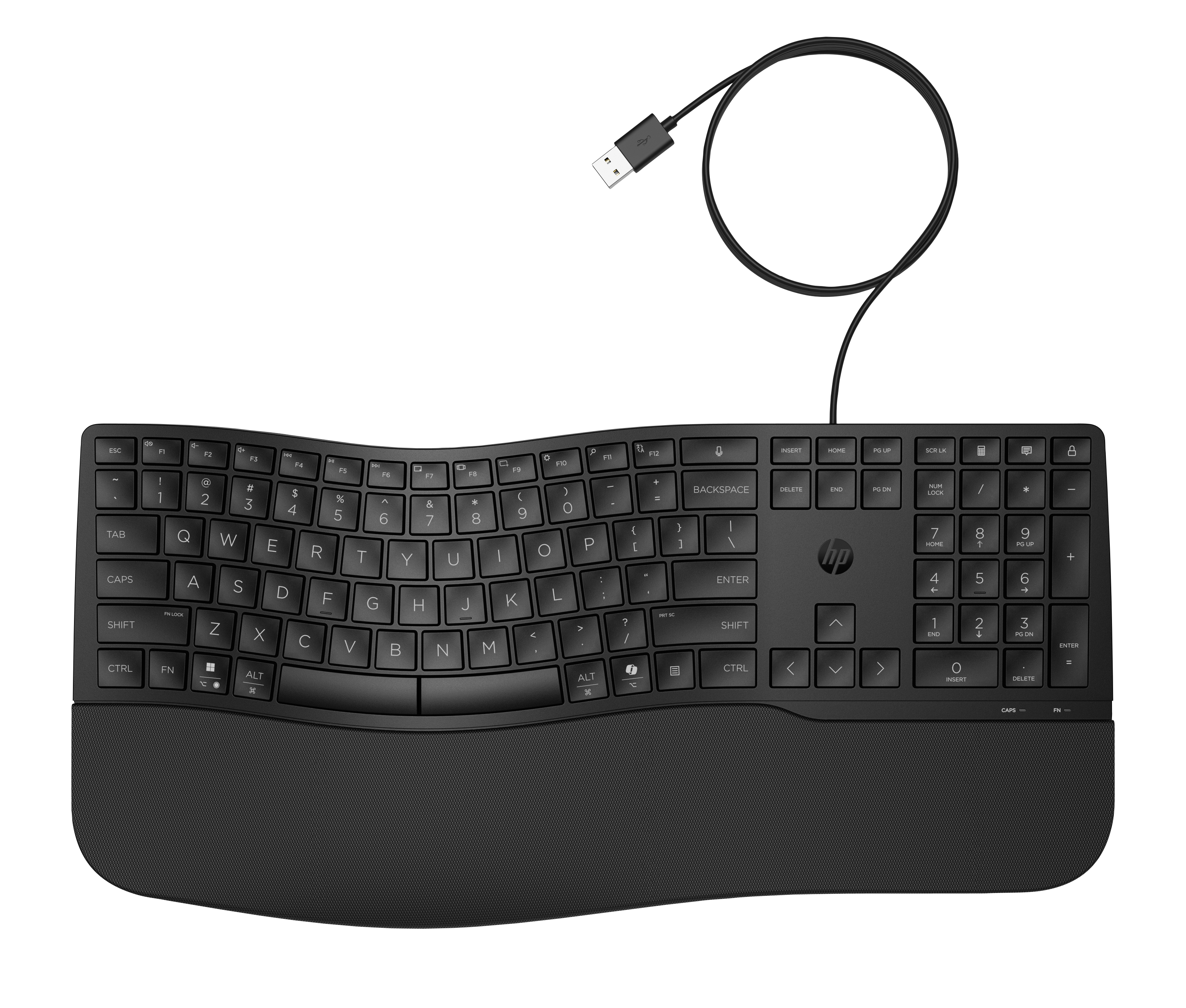 HP 485 Comfort Wired Keyboard BE