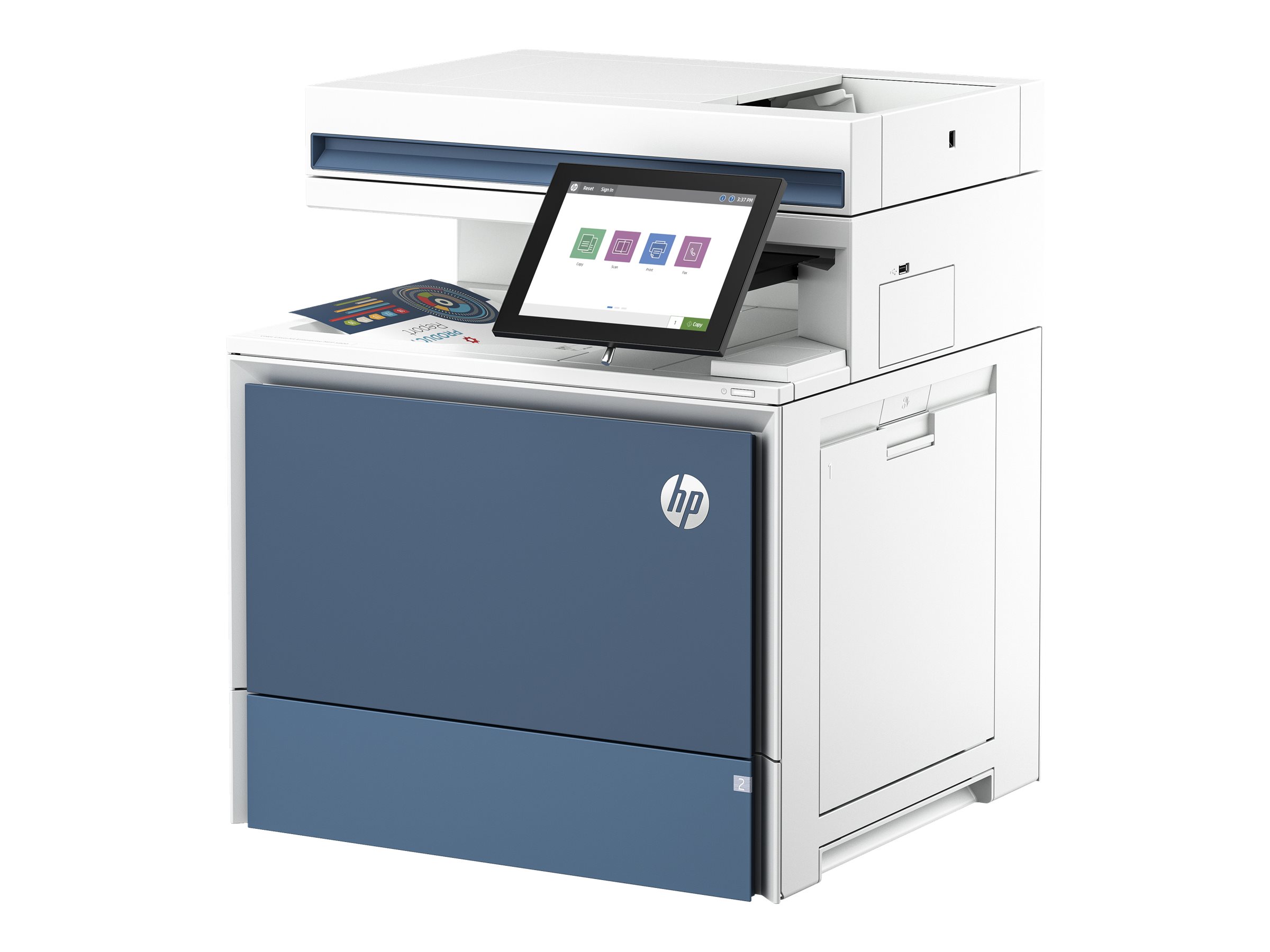 FL HP LaserJet Color Enterprise MFP 5800dn 3in1 A4 LAN ADF Duplex