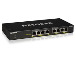 NETGEAR 8-Port Gb PoE+ Flex Switch fanless NETGEAR 8-Port Gb PoE+ Flex Switch fanless
