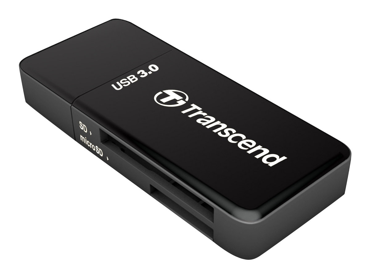 TRANSCEND RDF5 Card Reader USB 3.0 schwarz TRANSCEND RDF5 Card Reader USB 3.0 schwarz