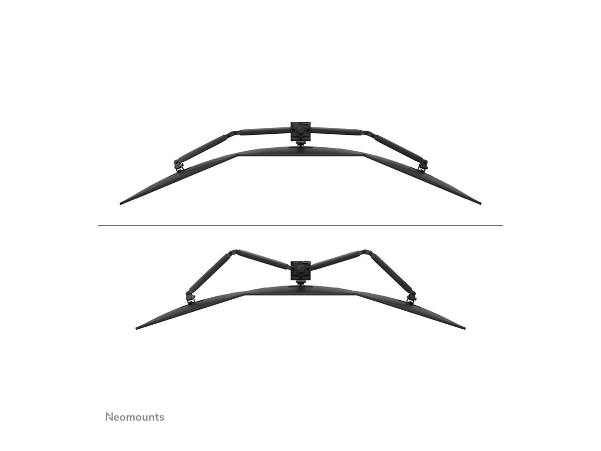 NEOMOUNTS NERO Triple Flat Screen Desk Mount