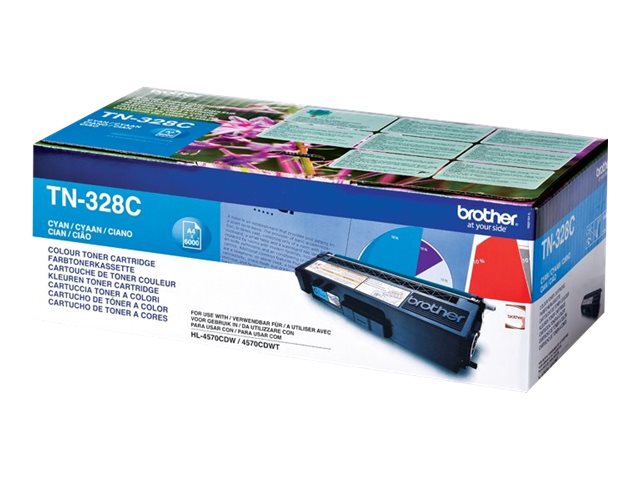 Toner TN-328C Super Jumbo Cyan (ca. 6000 Seiten) Toner TN-328C Super Jumbo Cyan (ca. 6000 Seiten)