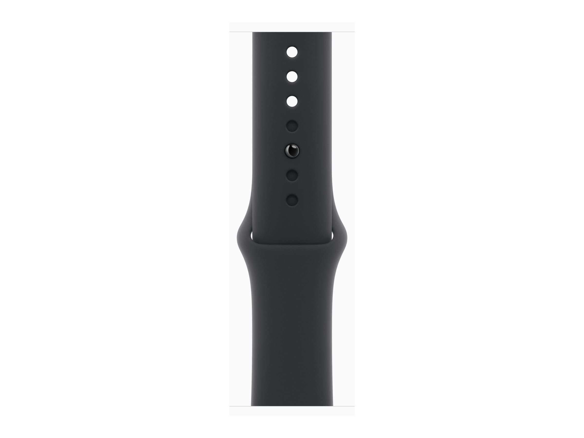 Apple Watch S10 Aluminium 46mm Diamantschwarz (Sportarmband schwarz) M/L