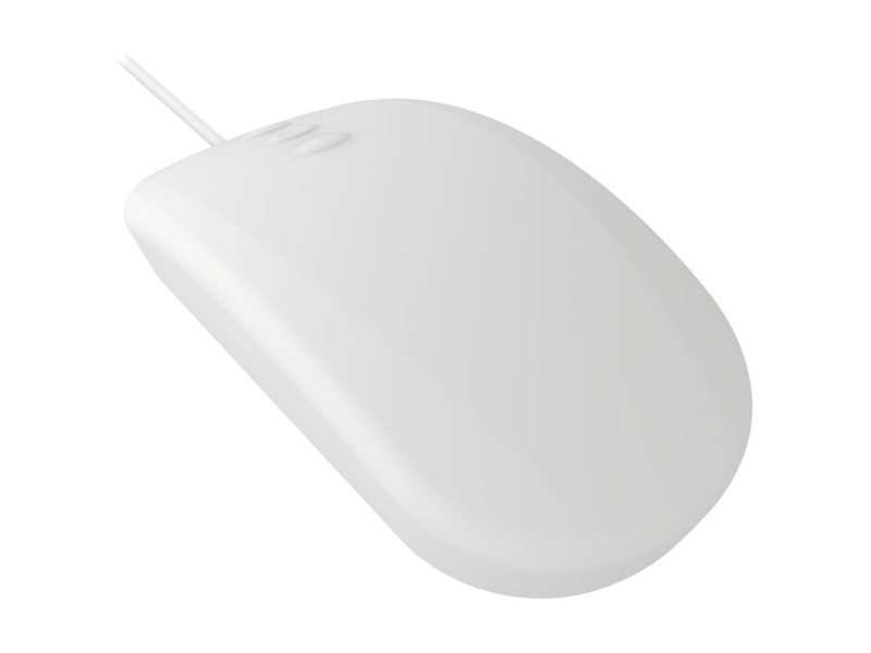 CHERRY AK-PMH3 Medical Mouse 3-Button Scroll Hygiene-Maus kabelgebunden weiss