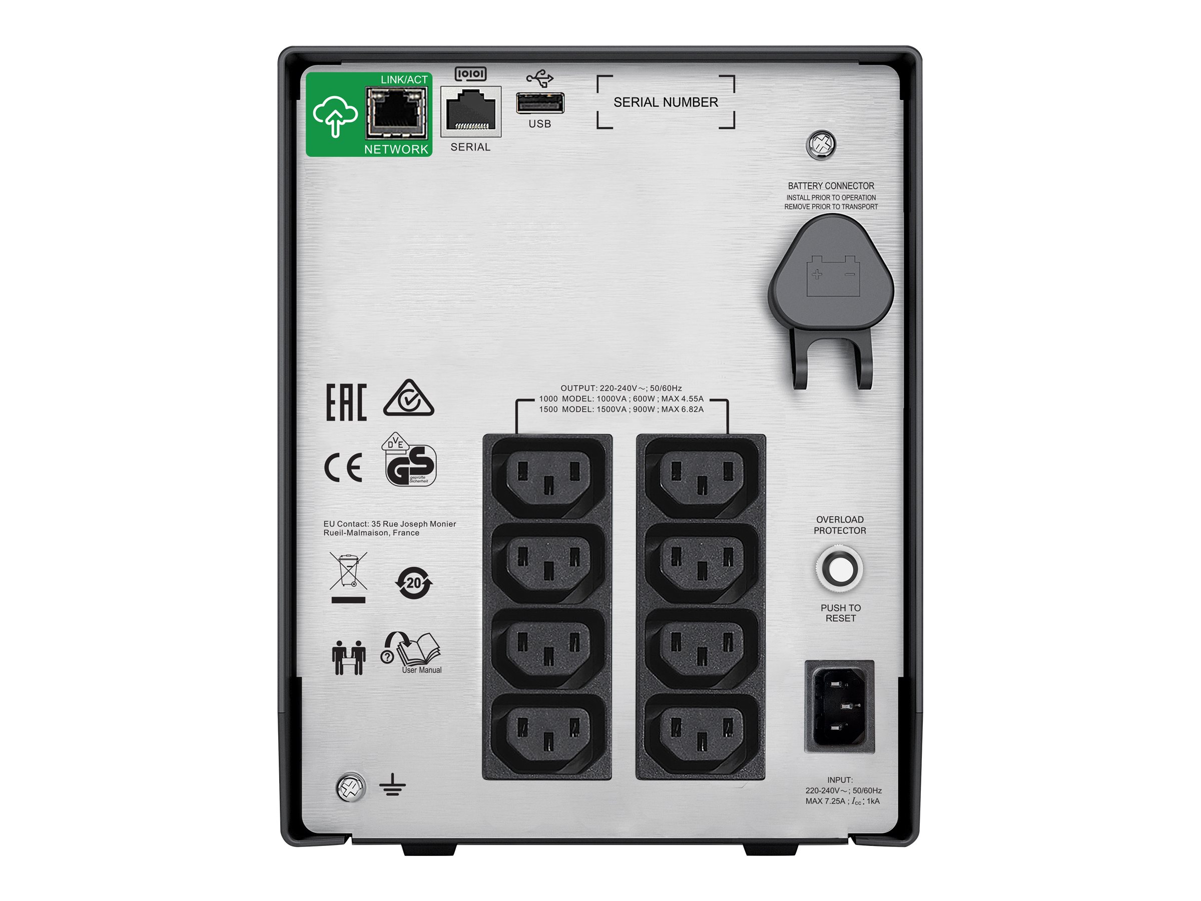 APC Smart-UPS C 1500VA LCD 230V with SmartConnect