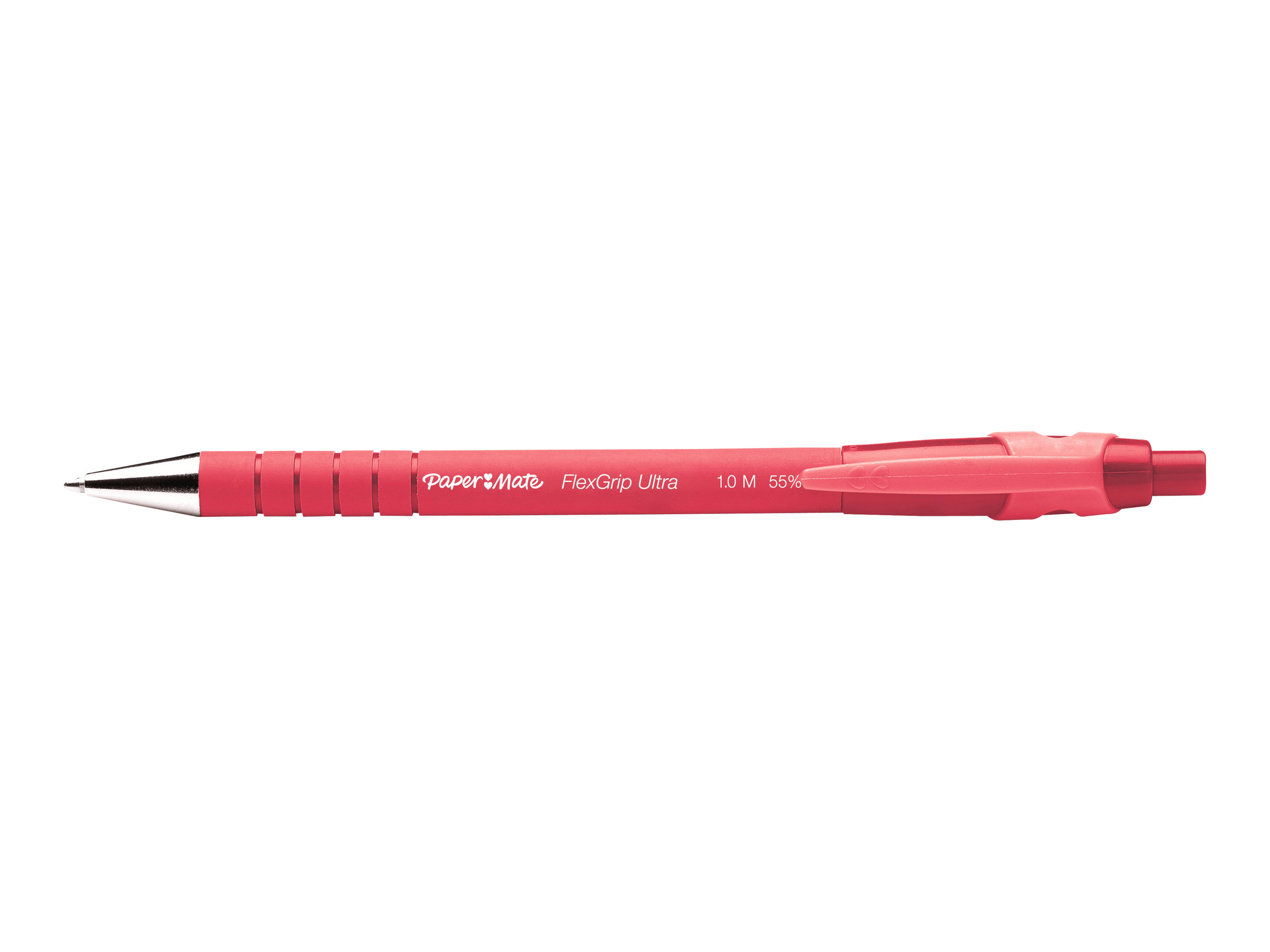 PaperMate Kugelschreiber Flexgrip Ultra M rot, Schreibfarbe: rot, 1 St.