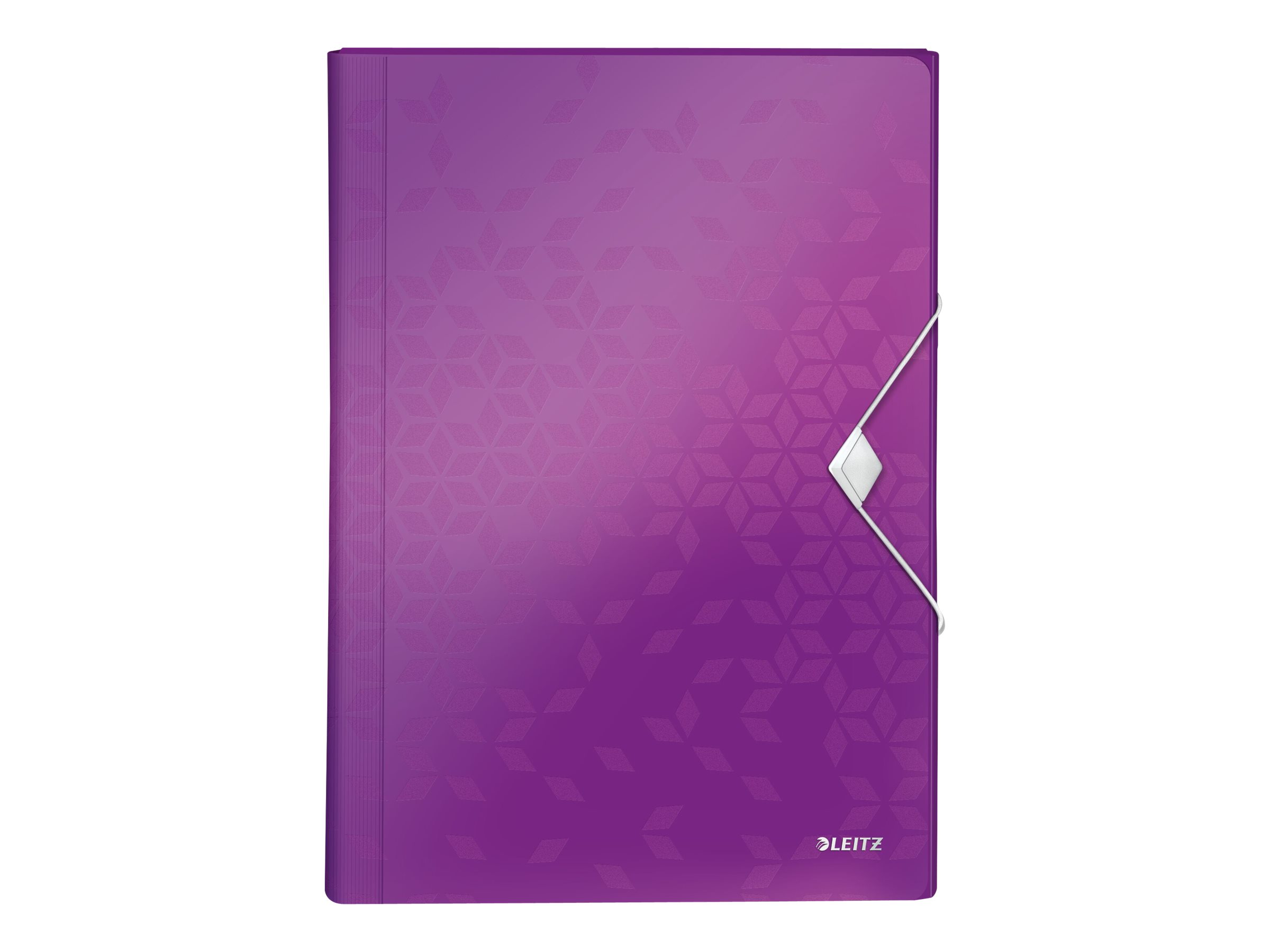 LEITZ Faechermappe WOW 4589 6 Faecher violett LEITZ Faechermappe WOW 4589 6 Faecher violett