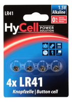 4 HyCell Knopfzellen LR41 1,5 V 4 HyCell Knopfzellen LR41 1,5 V