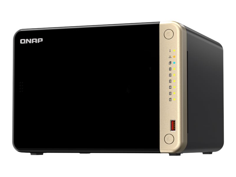 6Bay QNAP TS6648G Intel Celeron N5095 Schwarz