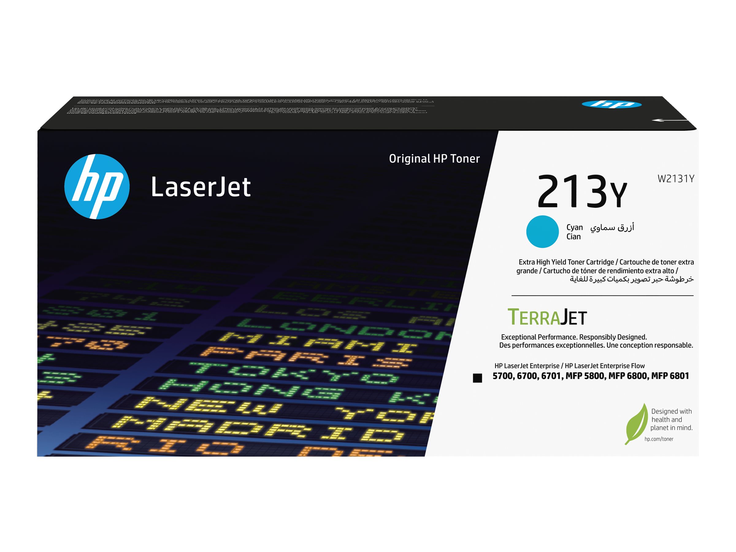 HP 213Y (W2131Y) cyan Tonerkartusche HP 213Y (W2131Y) cyan Tonerkartusche